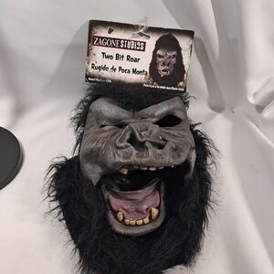 Gorilla Mask - Black and Gray